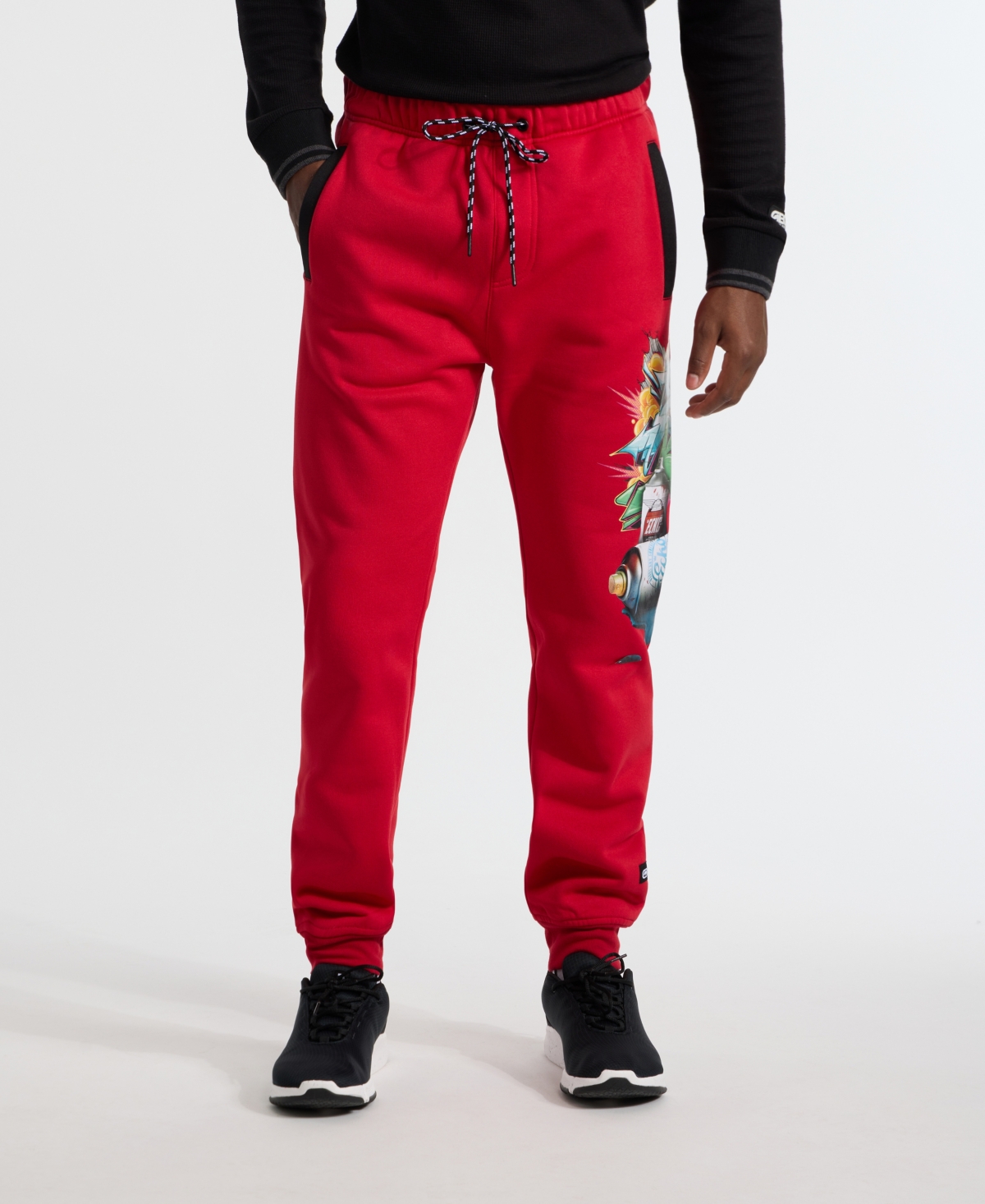 Men's Spray Town Down Jogger - True Red