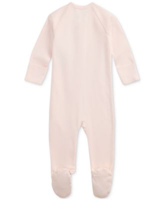 Baby Cotton Embroidered Pony Coverall