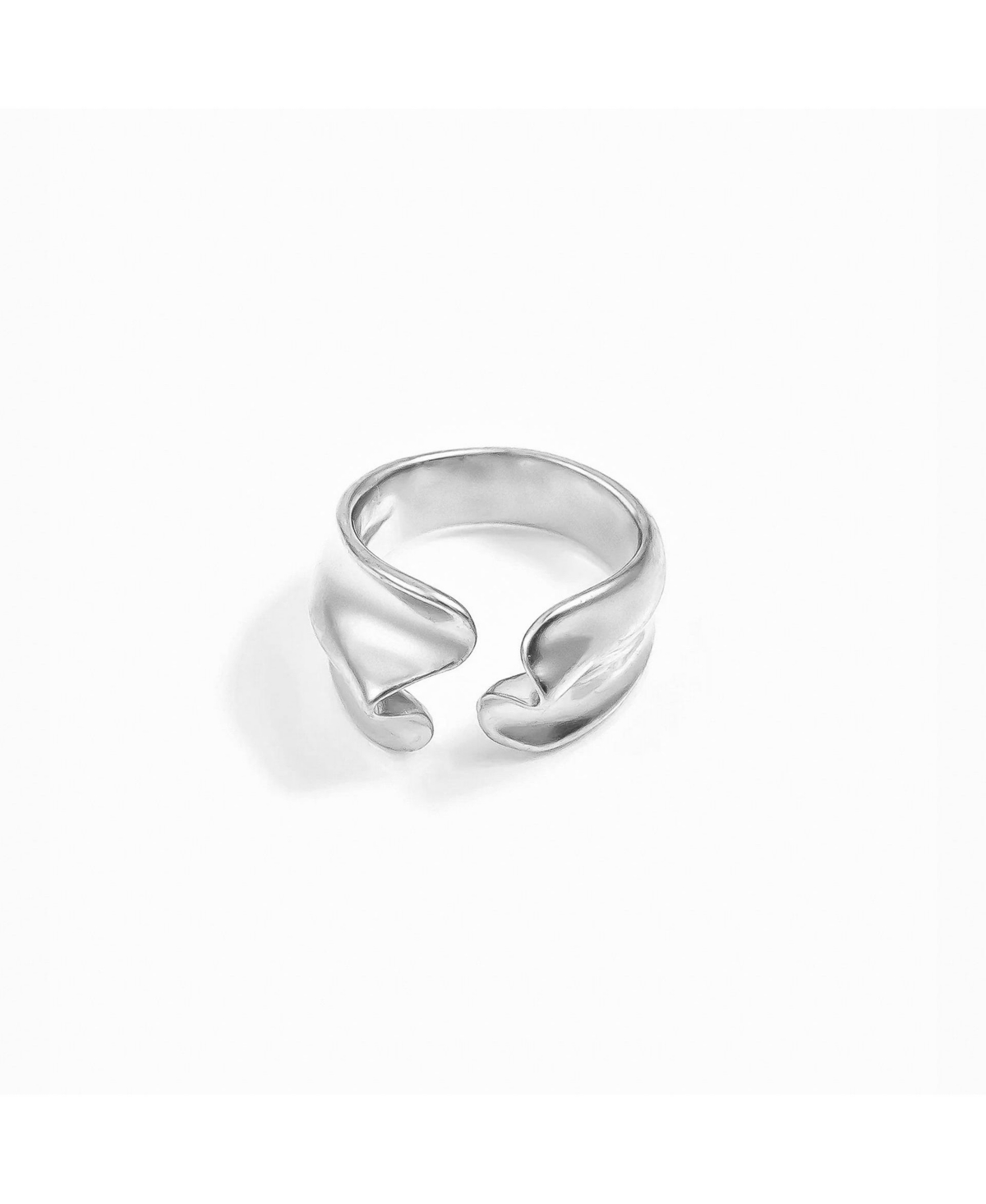 Brooklyn Open Mouth Ring - Silver
