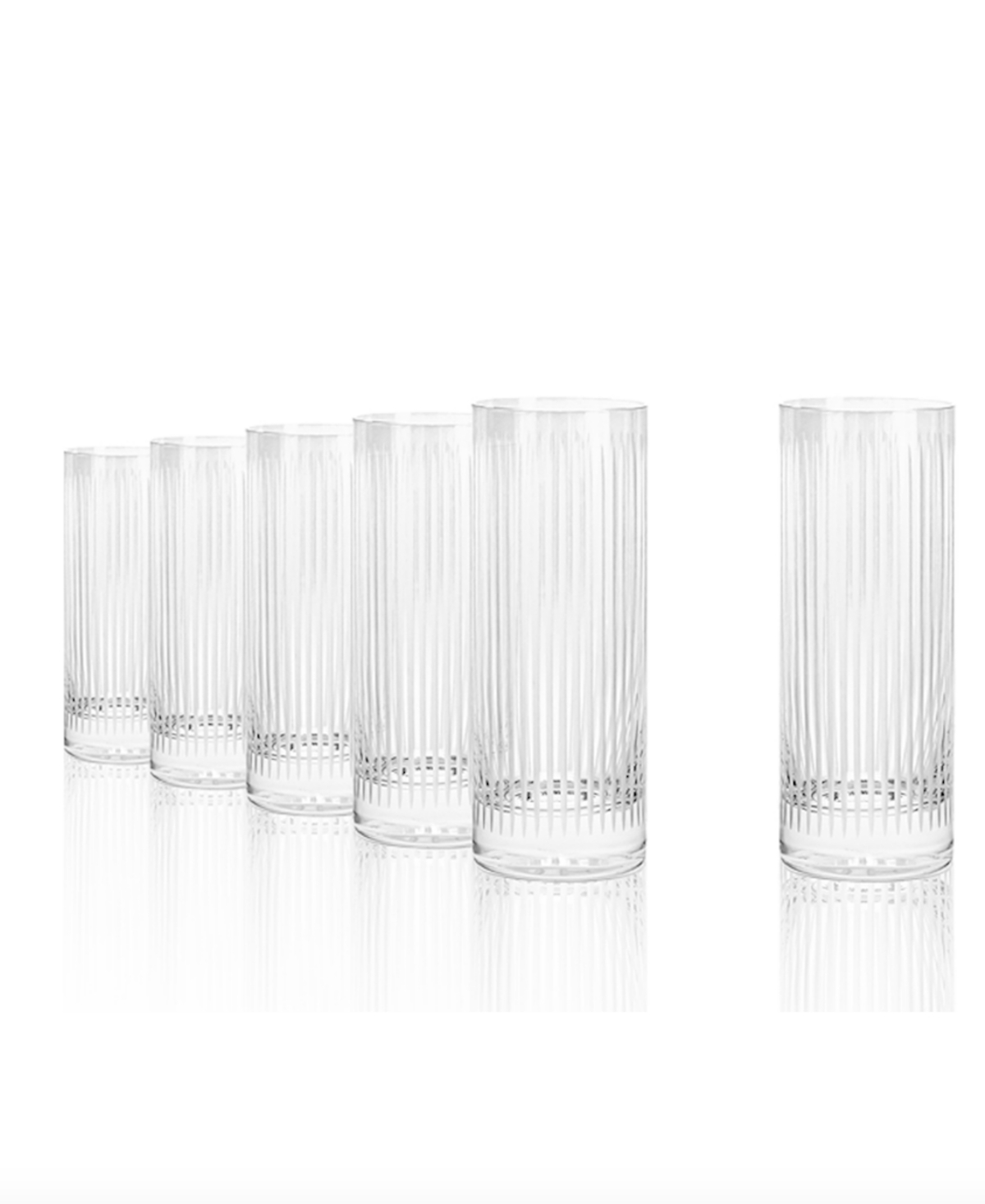 Stolzle Lausitz Soho Highball Glasses, Set Of 6 In Crystal