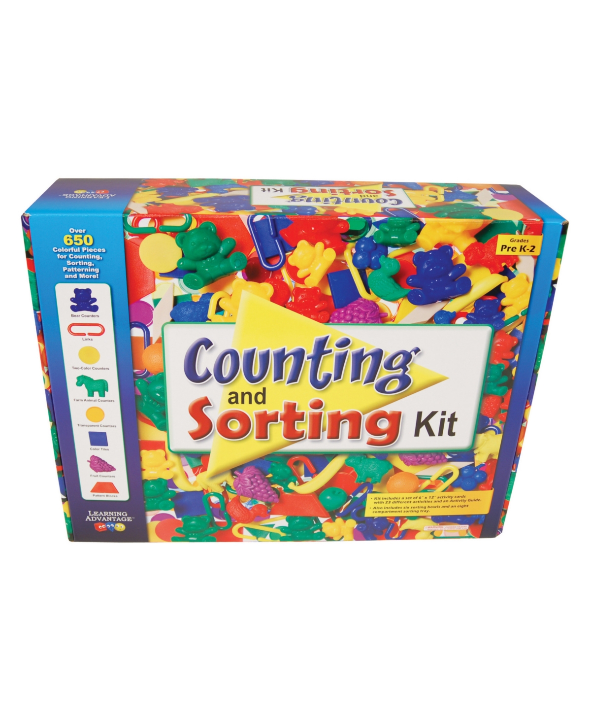 Learning Advantage Counting Sorting Kit In Assorted
