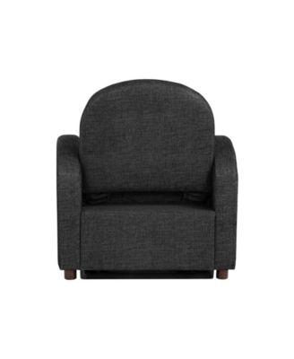 35.2" Polyester Toluca Convertible Chair