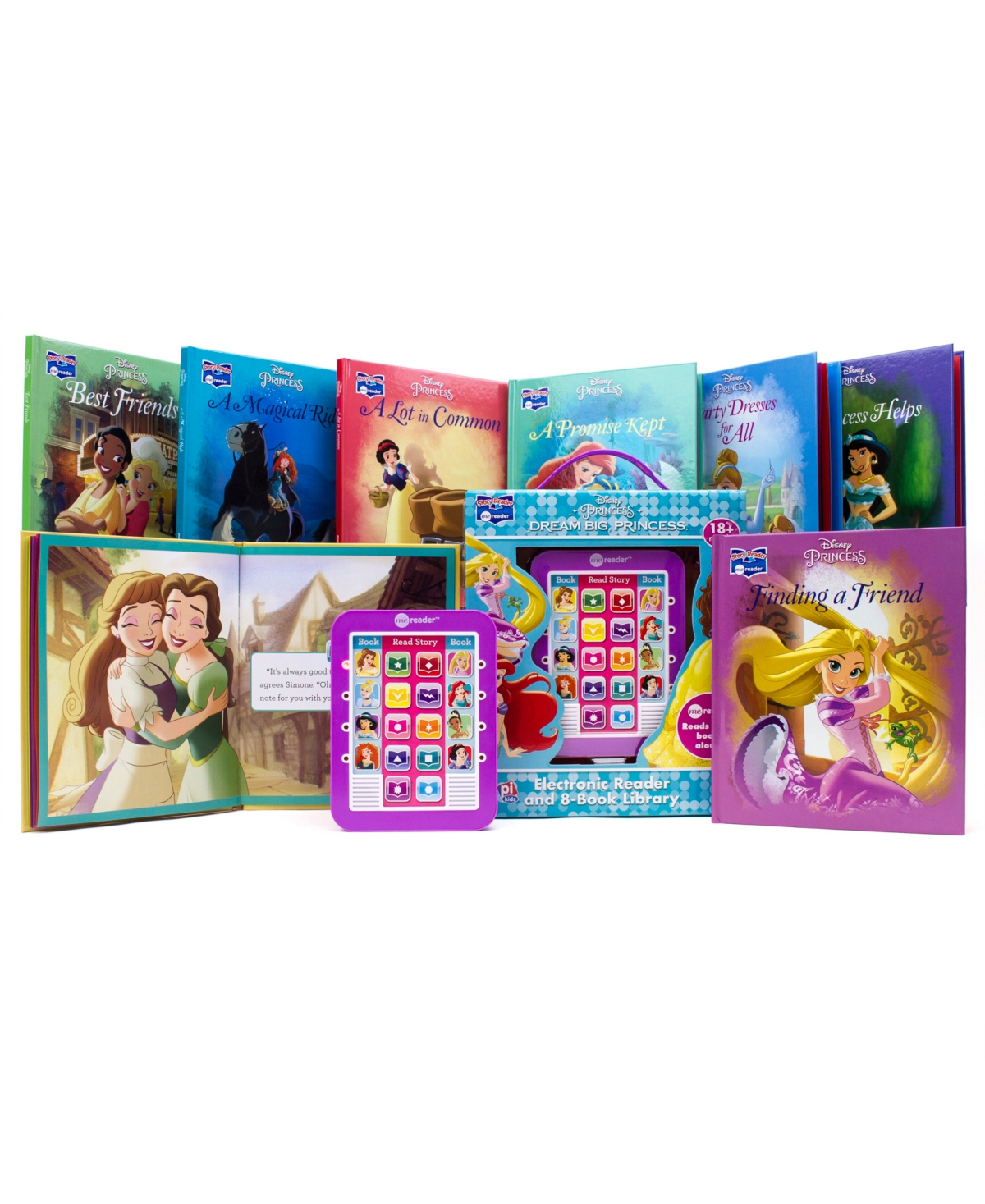 Pi Disney Princess Dream Big Me Reader Box 8 Books Set In Multi