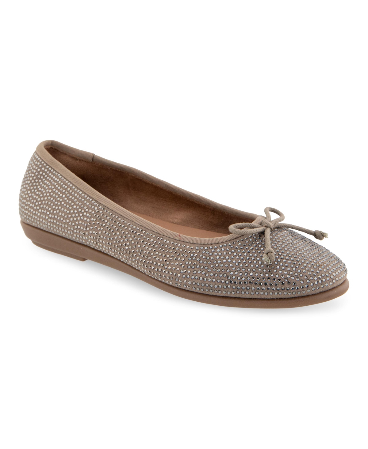 AEROSOLES WOMEN'S HOMEBET BALLET FLATS 