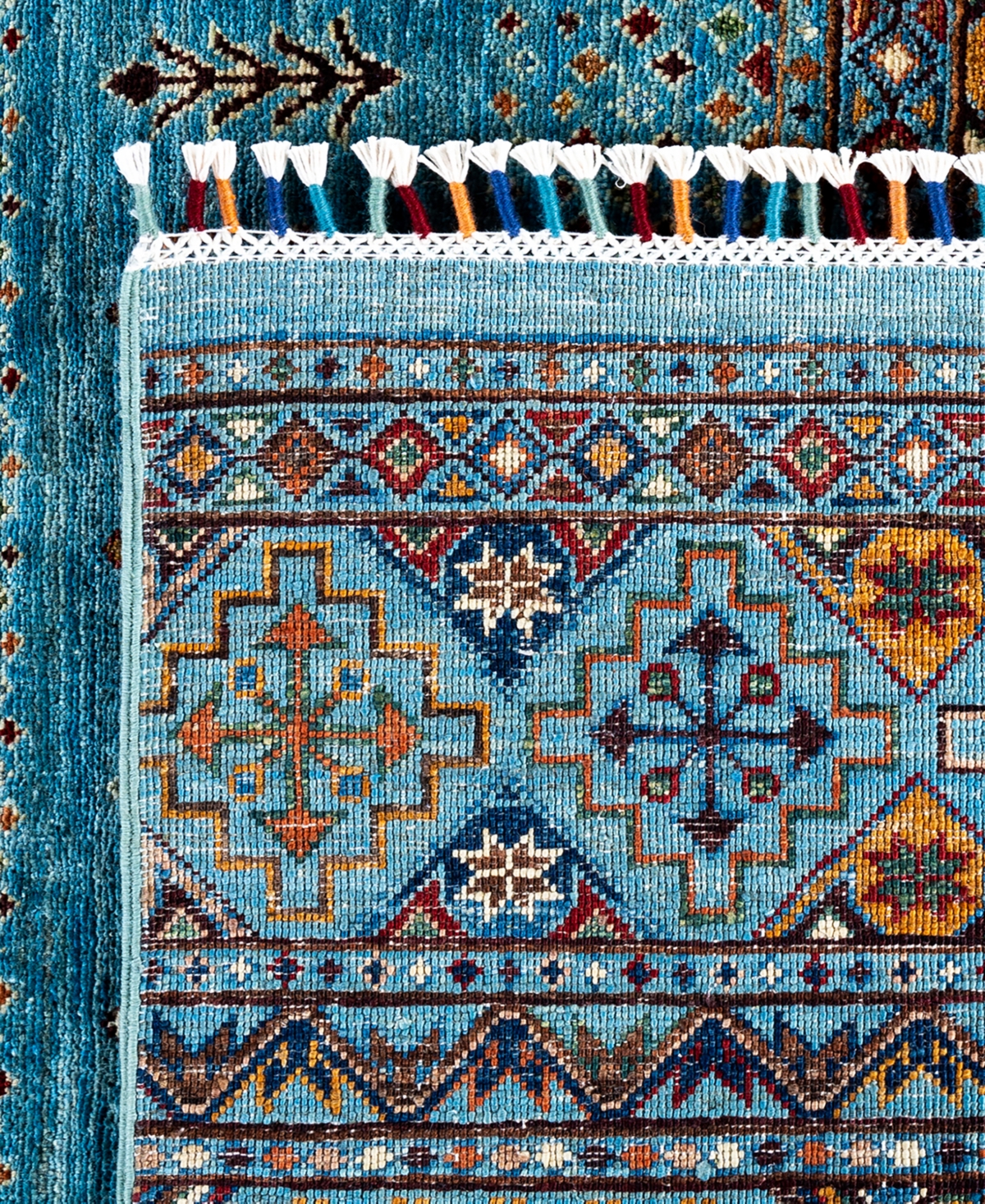 Adorn Hand Woven Rugs Tribal M1999 9'1"x12'7" Area Rug