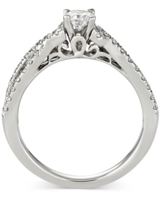 Diamond Engagement Ring (5/8 ct. t.w.) in 14k White Gold