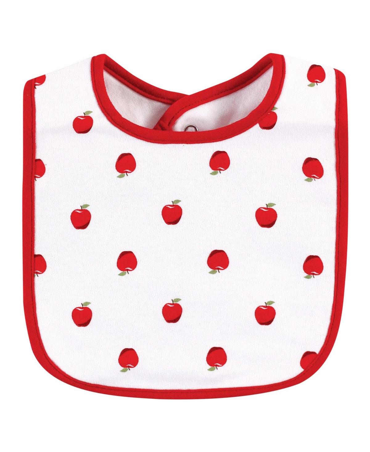 Hudson Baby Girls Soft Cotton Bib & Headwear Duo Set