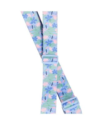 Stitch 2-Piece Luggage Strap Set - Light Tropical Design