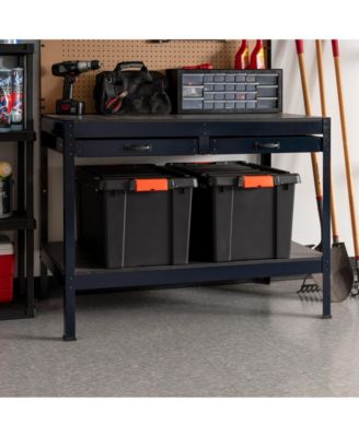 19 Gal. Plastic Storage Bins with Lids