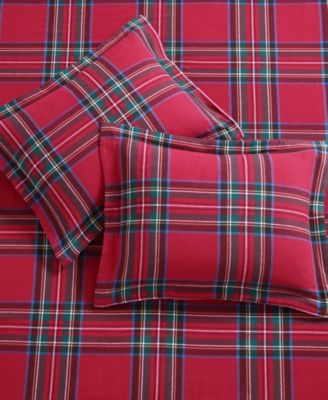 Spencer Plaid Flannel 2-Pc. Duvet Cover Set, Twin