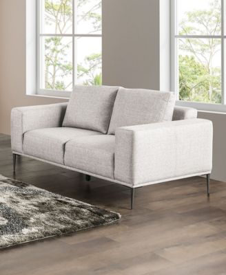 65" Danio Chenille 2-Seater Track Arm Loveseat