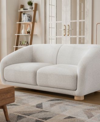 68" Waxley Chenille 2-Seater Slope Arm Loveseat