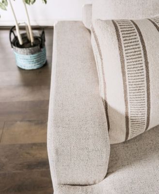 70" Kristi Chenille 2-Seater Square Arm Loveseat