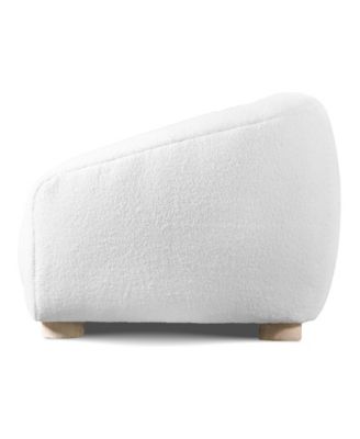 42" Waxley Chemille Sloped Arm Chair