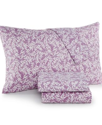 Jessica Sanders - 220-Thread Count 4-Pc. Printed Queen Sheet Set