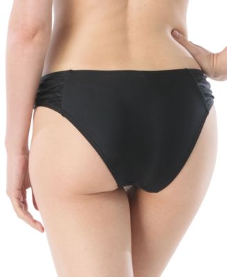 Women's Ruched-Side Bikini Bottoms
