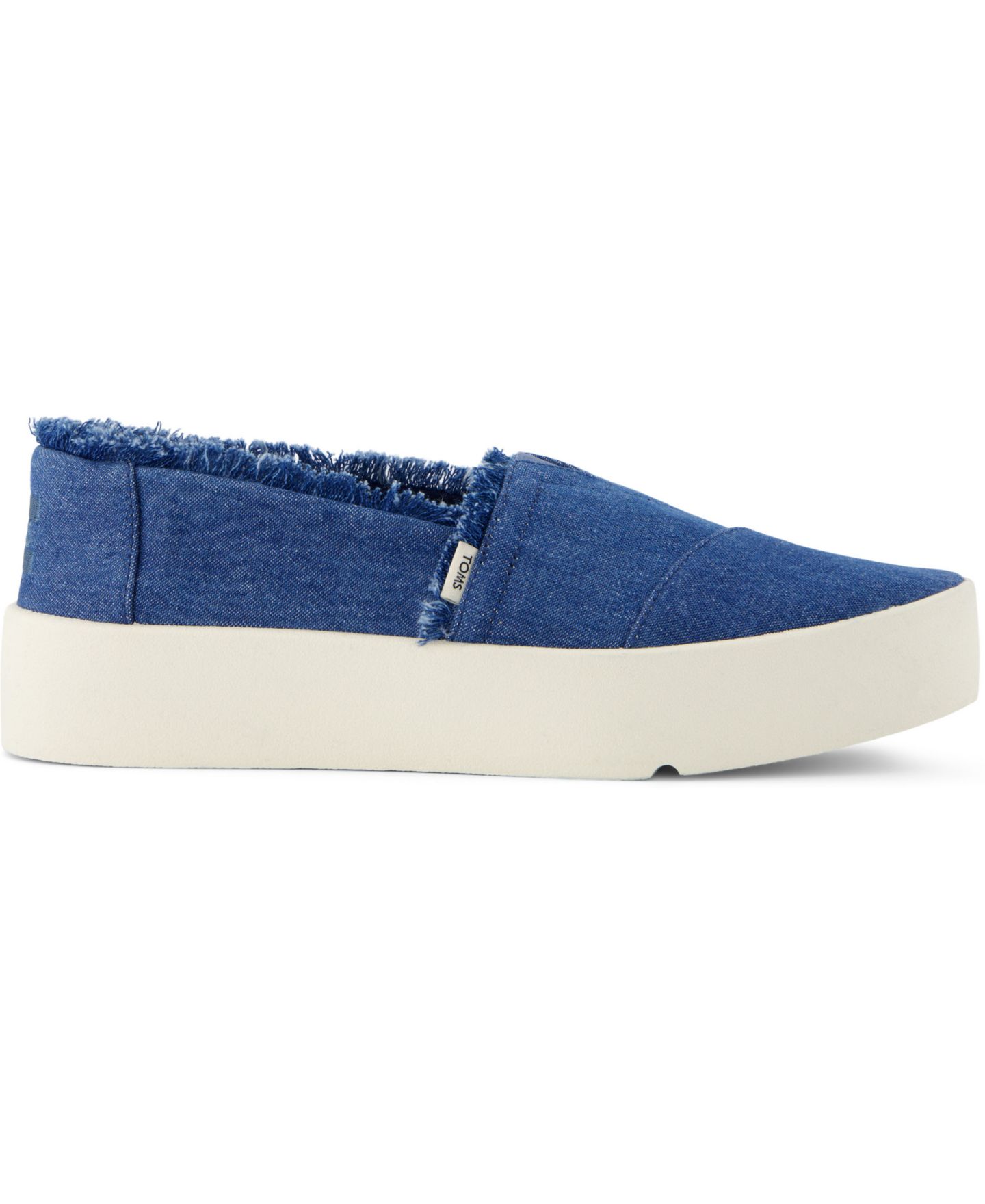 Женские кроссовки TOMS Verona Slip-On, цвет: Светлый серый холщовый — фото 6