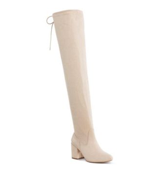 Womens Liama Minimal Drawstring Detail Knee-High