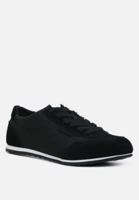 Rag and Co Womens Pattens Genuine Suede Leather Sneakers