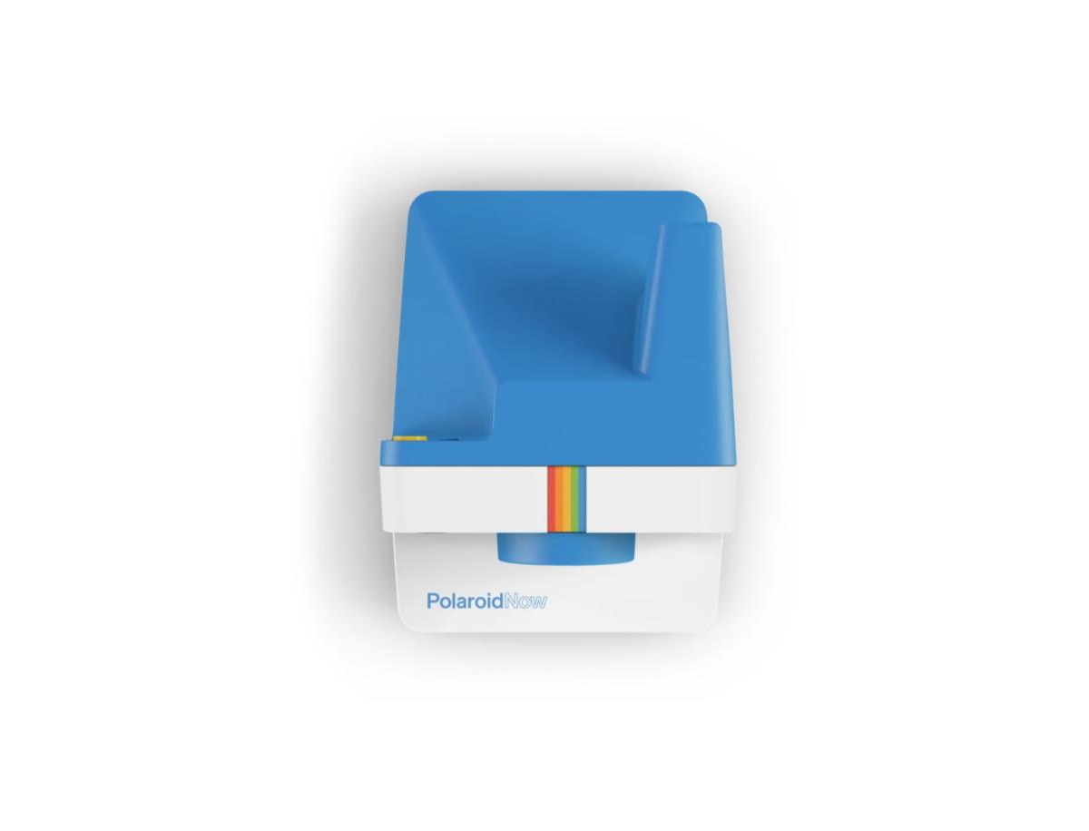Polaroid Originals Now Viewfinder i-Type Instant Camera (Blue) Bundle with Film