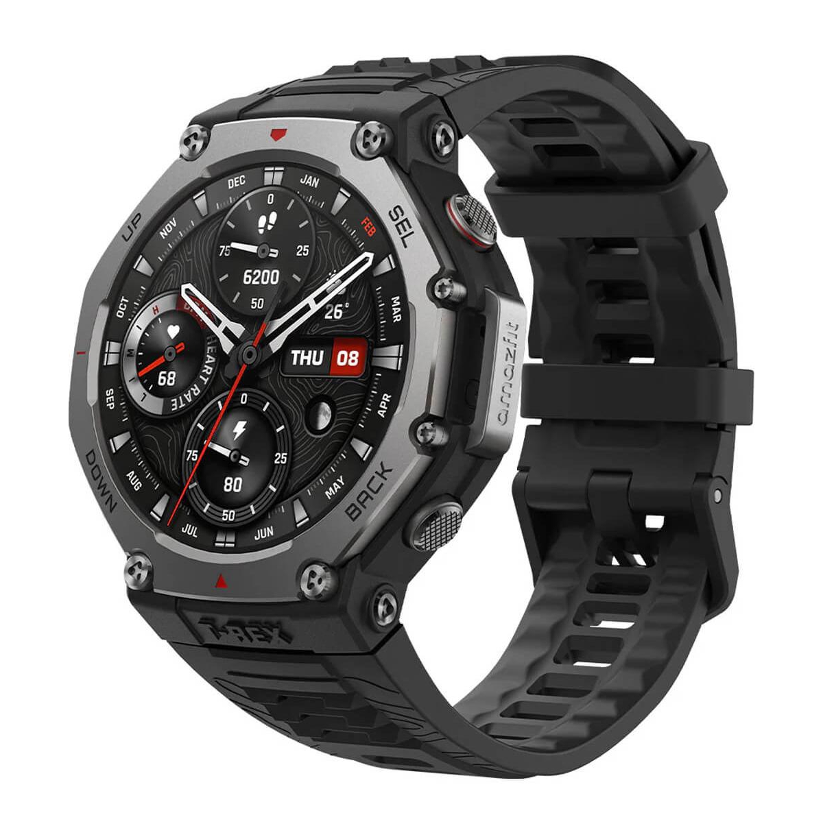 T-Rex 3 Smart Watch - Onyx - Black