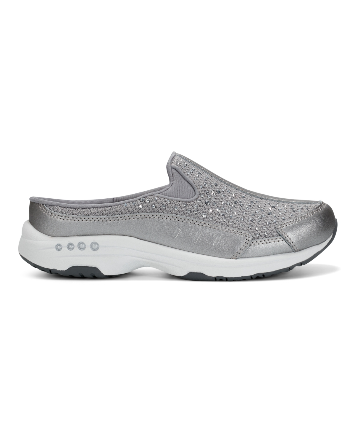 EASY SPIRIT WOMEN'S TRAVEL TIME SPARKLE SLIP-ON WALKING MULES 