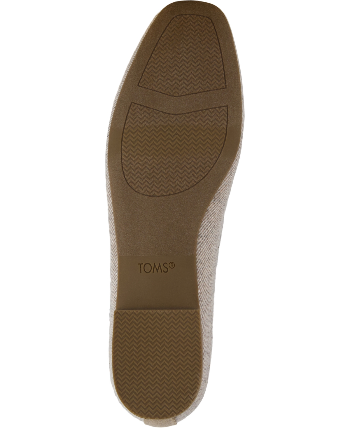 TOMS WOMEN'S BRIELLA SHIMMER TWILL SLIP-ON BALLET FLATS 