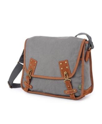 Dolphin Canvas Messenger Bag