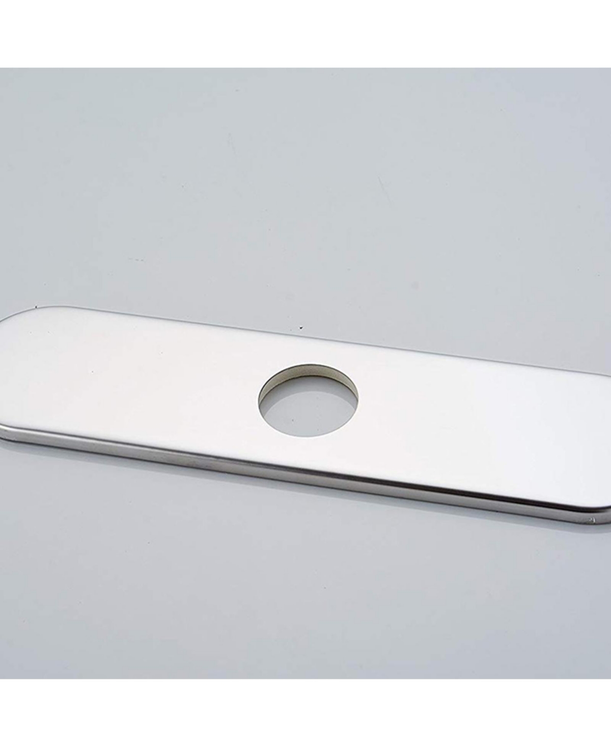 Greenspring Chrome Sink Hole Cover Escutcheon Round 10" Bathroom or Kitchen Sink Faucet 1 or 3 Hole Cover Deck Plate