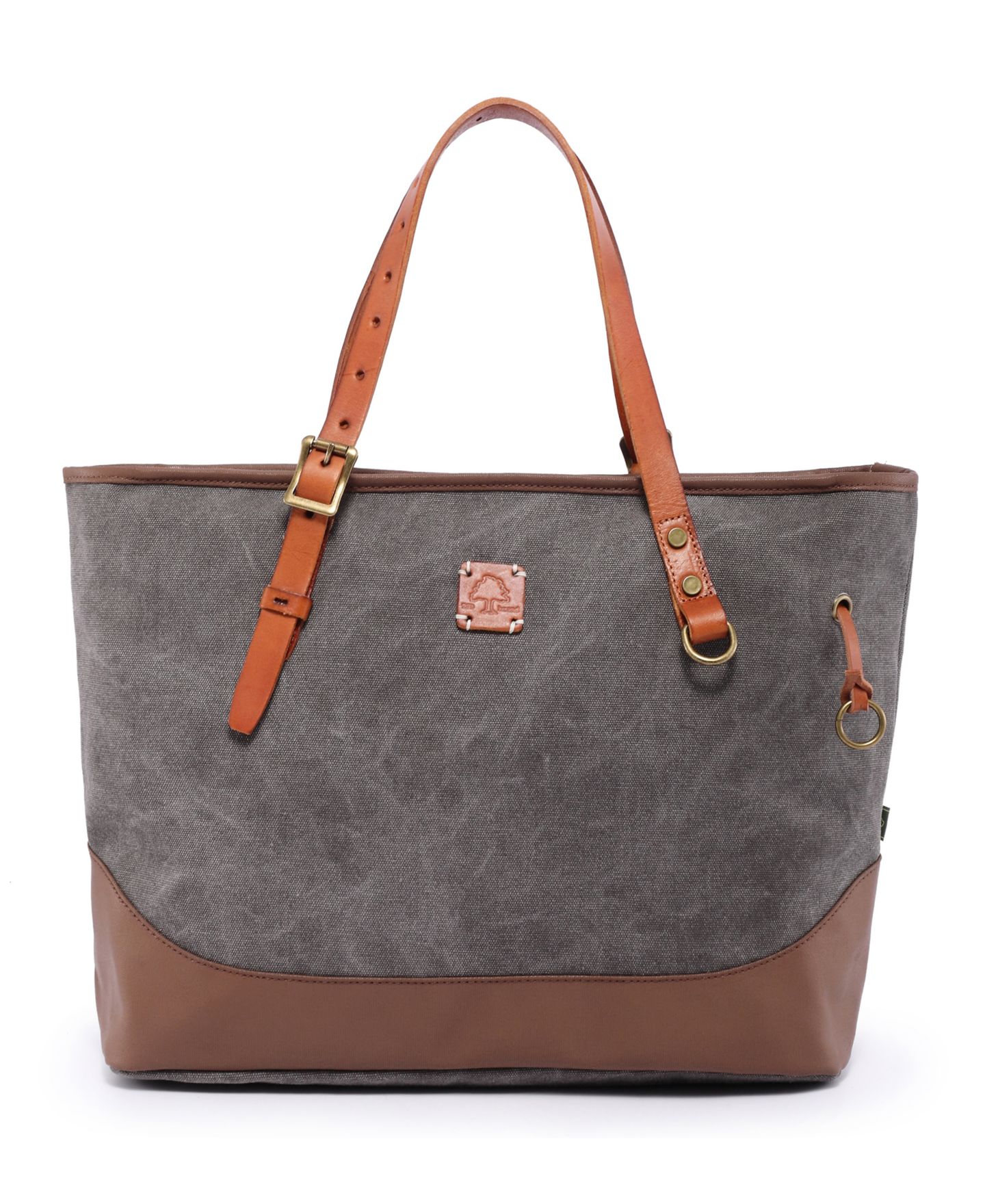 Женская сумка TSD BRAND Redwood Canvas Shopper, цвет: Серый — фото 1