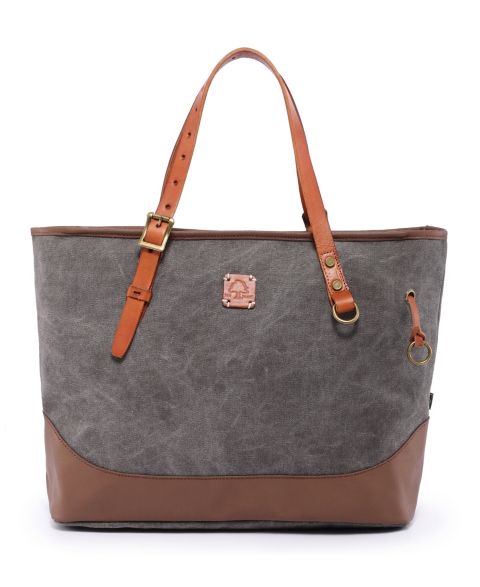 Женская сумка TSD BRAND Redwood Canvas Shopper, цвет: Серый