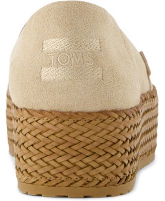 Women's Valencia Suede Platform Espadrilles