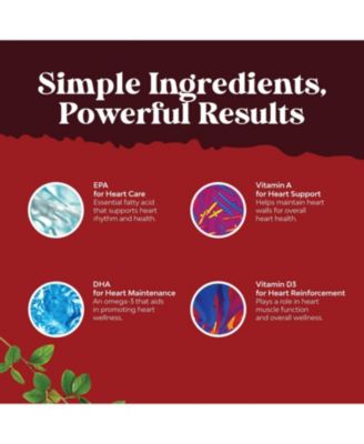 Cod Liver Oil Softgels, Fish Oil Supplement with Vitamin D3 & A for Heart Joint Brain and Immune Support, Nature's Craft, 180ct