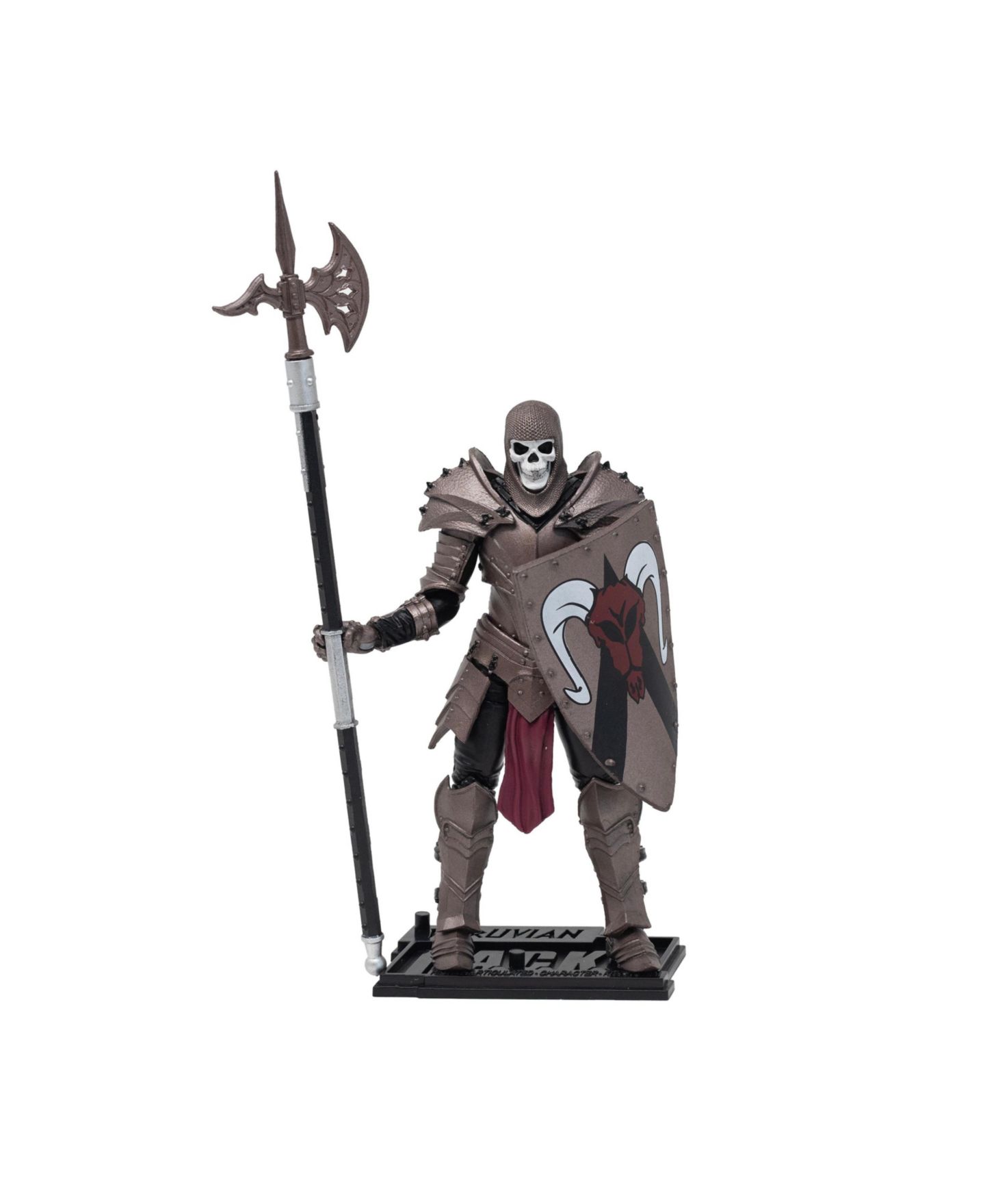 Детская фигурка Vitruvian H.A.C.K.S. Knight of Asperity 10th Anniversary Edition 1:18 Scale High-Articulation Customizable Action Figure, Ages 12+, цвет: Open Miscellaneous — фото 5