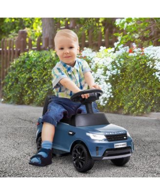 2 in 1 Land Rover Licensed 6V Ride On Car, Sliding Car, Light