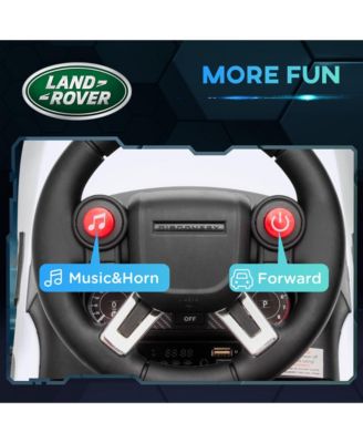 2 in 1 Land Rover Licensed 6V Ride On Car, Sliding Car, Light