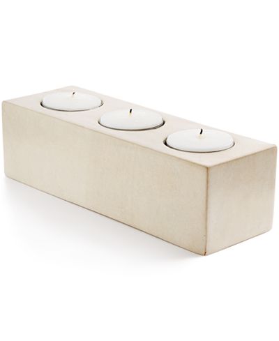 Heart of Haiti Rectangle Candle Holder