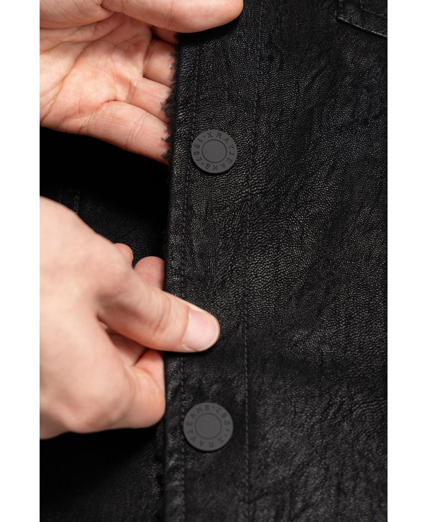 Boys Faux Suede Ranger Jacket With Faux Shearling Lining