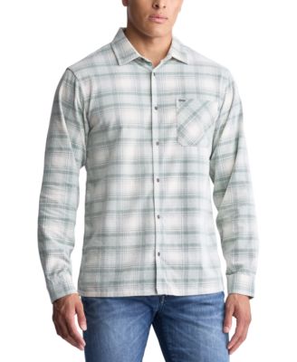 Buffalo David Bitton - Men's Satro Classic-Fit Plaid Button-Down Corduroy Shirt