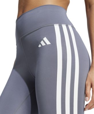 Optime Essentials 3 Stripes Flared Leggings