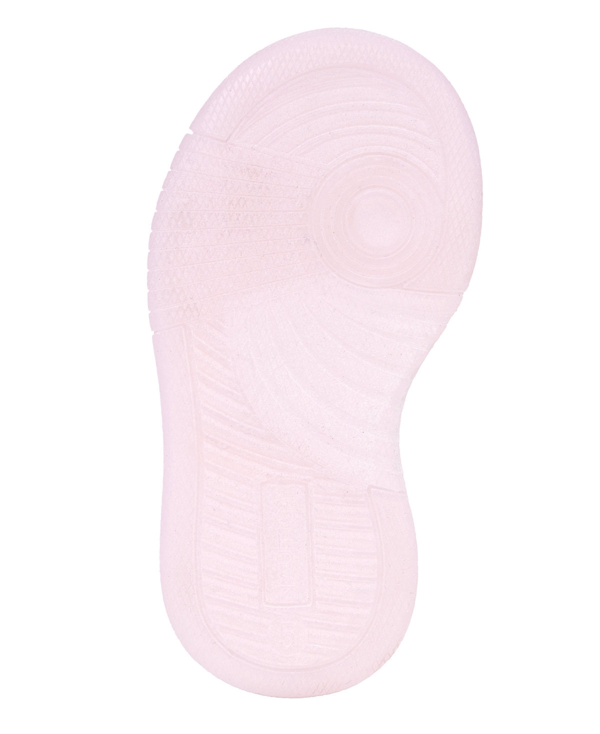 Shop Nautica Toddler Girls Sienae Casual Sneaker In White,iri,pink Glitter