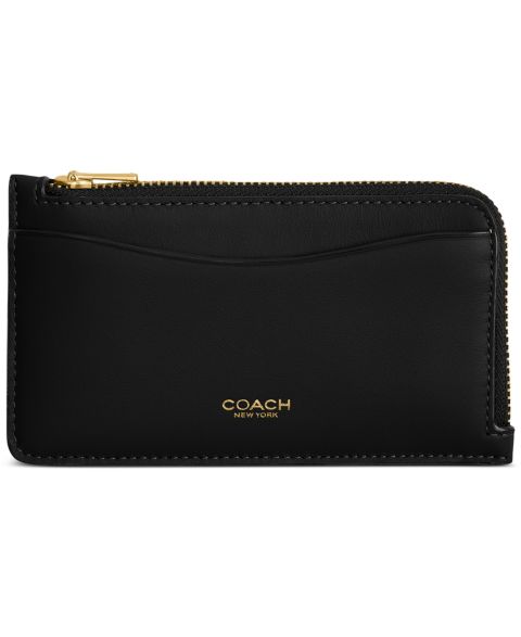 COACH Essential New York Zip Leather Card Case
