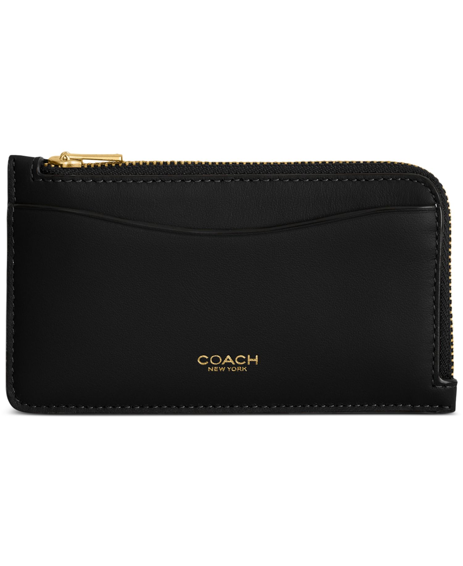Essential New York Zip Leather Card Case