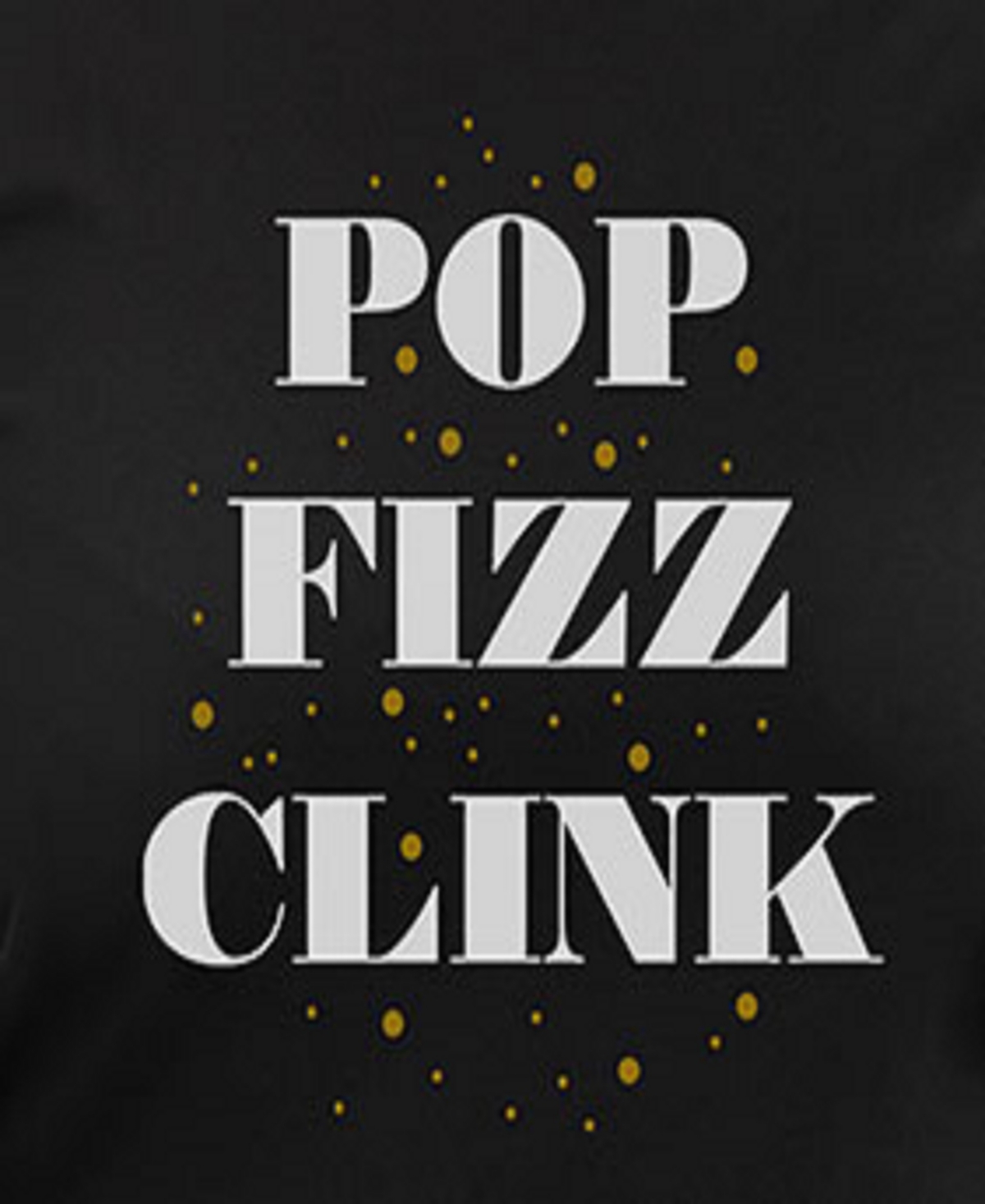 Hybrid Apparel Plus Size Trendy Pop Fizz Clink Graphic Pullover Top In Black