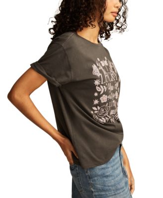 Women's Graphic Print Crewneck T-Shirt