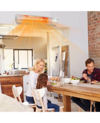 1500W Outdoor Electric Patio Heater with Remote Control