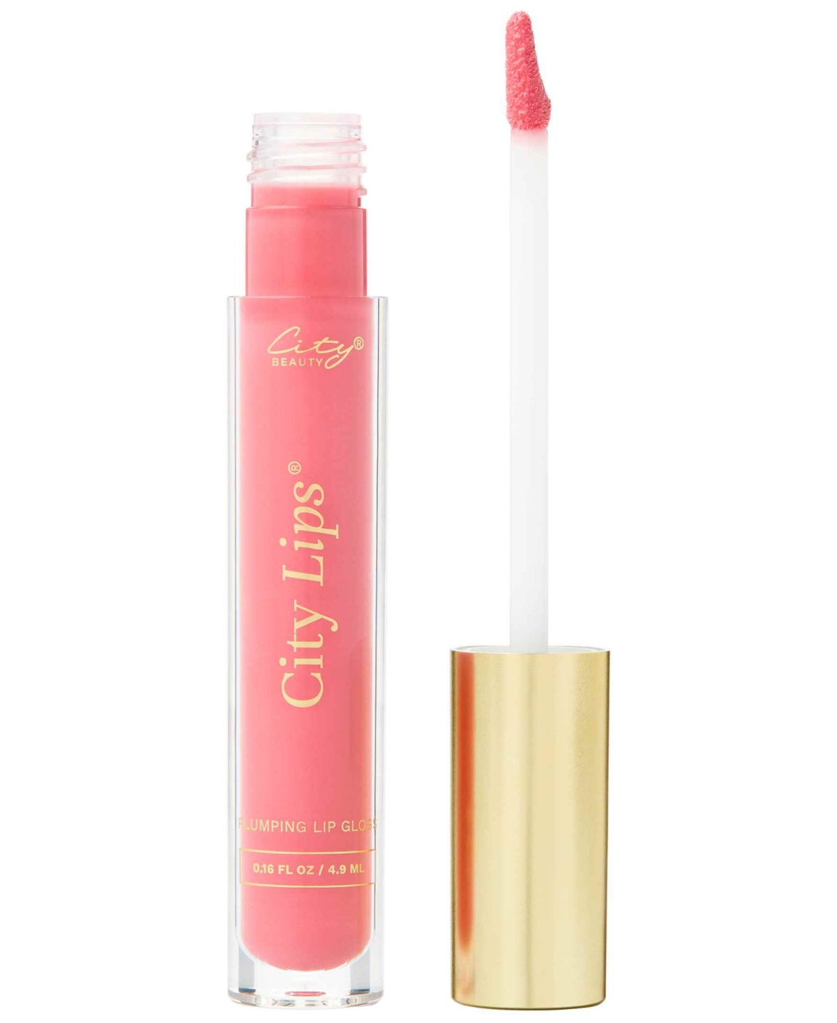Shop City Beauty Plumping Lip Gloss, 0.16 Fl. Oz./4.9 ml In Watermelon