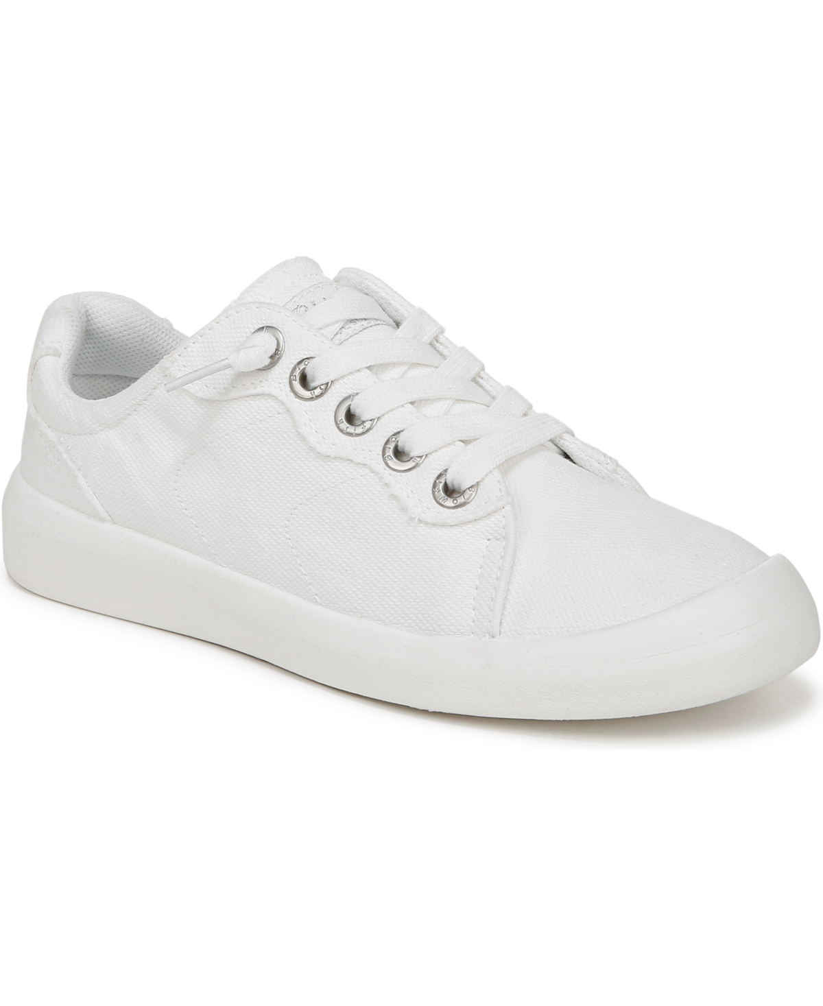 Blowfish Malibu Women's Boardwalk Lace Up Sneakers In White Canvas