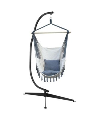 Solid Steel C Hammock Frame Stand