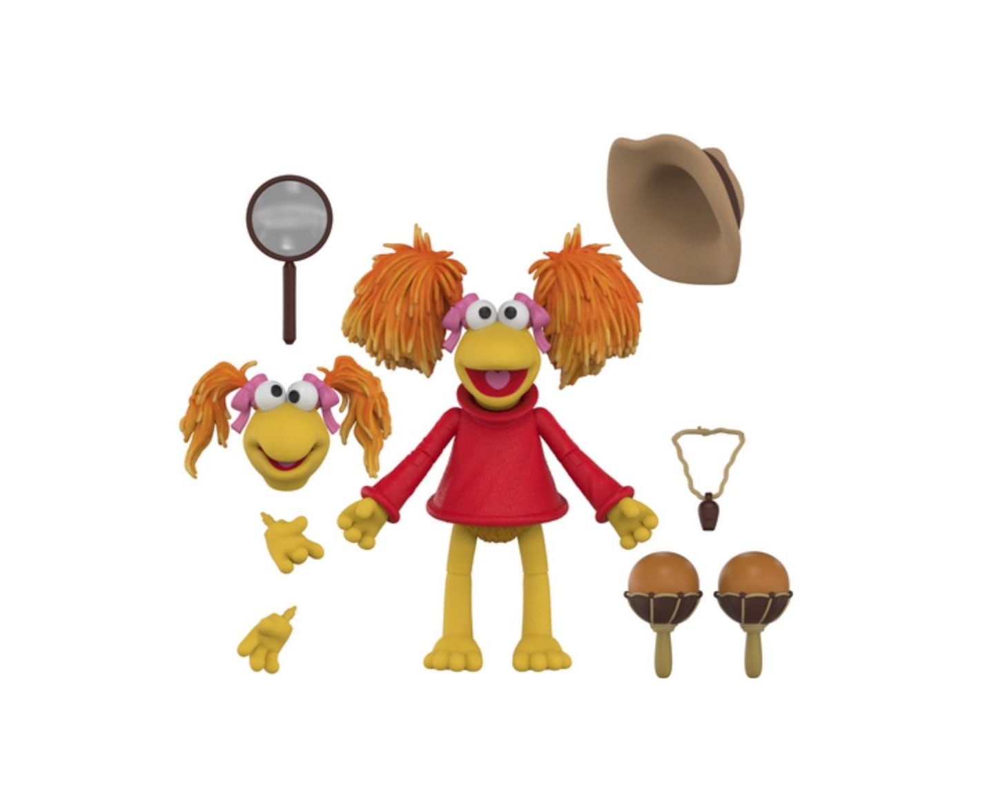 Детская фигурка Fraggle Rock Red Highly Articulated Collectible Action Figure, Ages 8+, цвет: Open Miscellaneous — фото 1